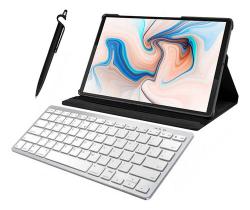 Kit Capa Teclado Para Galaxy Tab A9 Sm-x110 X115 + Caneta