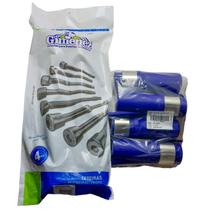 Kit Capa Teteira Azul Triangular+peso Inox+teteira Triangula