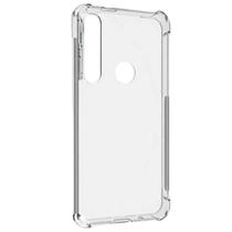 Kit Capa Transparente Moto G8 Play + Película Vidro Normal