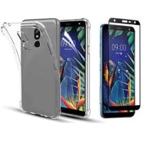 Kit Capa Transparente + Película 3D de Vidro para LG K12 / K12 PLUS Kit Capa Transparente + Película 3D de Vidro para LG K12 / K12 PLUS