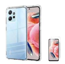 Kit Capa Transparente + Película 3D Redmi Note 12 4G