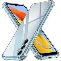 Kit Capa Transparente + Película Cerâmica Fosca Privacidade para Samsung Galaxy A35