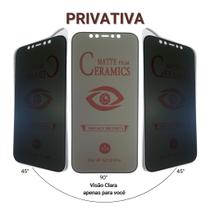 Kit Capa Transparente + Película Fosca Privacidade Para iphone11 Kit Capa Transparente + Película Fosca Privacidade Para iphone11