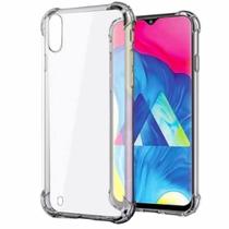 Kit Capa Transparente + Película Gel Flex Samsung A10 Normal