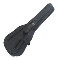 Kit Capa Violão Folk Impermeável Nylon 600 C/ Porta Palhetas