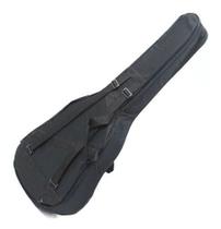 Kit Capa Violão Folk Impermeável Nylon 600 C/ Porta Palhetas Carbon