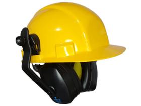 Kit Capacete de Segurança Amarelo + Abafador de Ruídos ARS - Agena Kit Capacete de Segurança Amarelo + Abafador de Ruídos ARS - Agena
