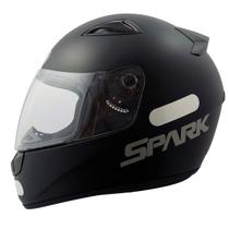 KIT Capacete Fechado Ebf New Spark Solid + Viseira IRIDIUM