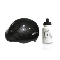 Kit Capacete KIDS Carbono com Regulador 46 a 56 CR + Squeeze 250ml - Magazine Ribeiro