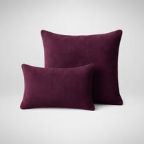 Kit Capas Almofada 50x50cm e 30x50cm Glamour Luxo Decorativas Premium Bordo