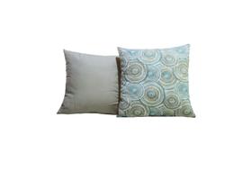 Kit Capas Almofadas 50x50 Estampada Conjunto 2 Peças Nallu Decor Kit Capas Almofadas 50x50 Estampada Conjunto 2 Peças Nallu Decor