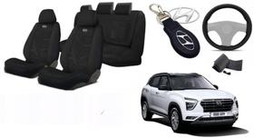 Kit Capas Conforto Premium Creta 20-24 +(Capa Volante) + Chaveiro