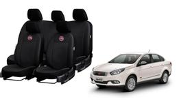 Kit capas couro Grand Siena 12-21 proteção sujeira rasgo e líquidos