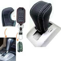 Kit Capas Couro Manopla Câmbio Automático + Chave Canivete Accord 2008 2009 2010 2011 2012 Kit Capas Couro Manopla Câmbio Automático + Chave Canivete Accord 2008 2009 2010 2011 2012