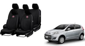 Kit capas couro Palio 12-18 proteção total rasgo sujeira líquidos