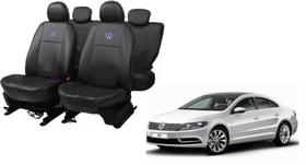 Kit capas couro Passat 12-20 proteção sujeira líquidos rasgo resistente