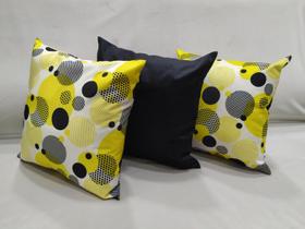 Kit Capas de Almofada decorativas com 3