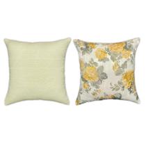 Kit Capas de Almofadas Decorativas 45 x 45 Florais Estampadas