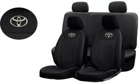 Kit Capas de Couro Toyota Etios 2014 + Capa de Volante + Chaveiro Toyota