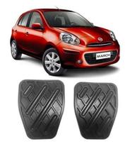 Kit Capas De Pedal Freio e Embreagem para os Nissan March Sentra E Versa - Ref: 9962 - Mil Peças Kit Capas De Pedal Freio e Embreagem para os Nissan March Sentra E Versa - Ref: 9962 - Mil Peças