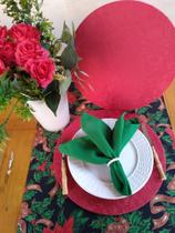 Kit Capas e Guardanapos Sousplat 2 Lugares