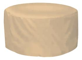 Kit Capas Impermeáveis Compatível Mesa e Espreguiçadeiras Bege Kit Capas Impermeáveis Compatível Mesa e Espreguiçadeiras Bege