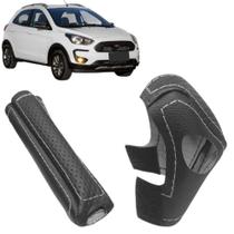 Kit Capas Manopla Câmbio Automático Powershift + Alavanca do Freio de Mão Ka + 2016 À 2021