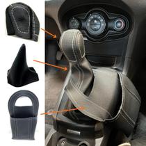 Kit Capas Manopla Câmbio Manual E Coifa E Lixo Lixinho Automotivo New Fiesta Mexicano 2011 2012 2013