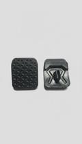 Kit Capas Pedais Borracha Preto Encaixe Universal Kit Capas Pedais Borracha Preto Encaixe Universal