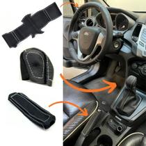 Kit Capas Volante E Manopla Câmbio Manual E Alavanca Freio De Mão New Fiesta Mexicano 2011 2012 2013