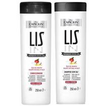 Kit Capicilin - Shampoo + Condicionador Liso Lisin 250ml