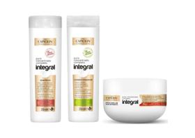 Kit Capiclin Integral - Shampoo + Condici. + Mascara 3x250ml