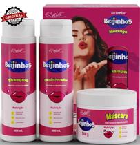 Kit capilar 3 itens beijinhos morango belkit- nutrição Kit capilar 3 itens beijinhos morango belkit- nutrição