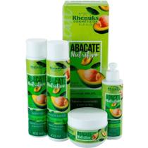 Kit Capilar Abacate Nutritivo Rhenuks 4 Itens Super Nutrição com Extrato de Abacate
