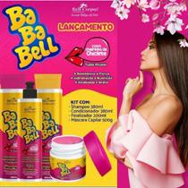 Kit Capilar BabaBell Babalu (Tutti Frutti) Lançamento Bell Corpus (Cheirinho de Babalu) Com 4 Itens - BA BA BELL