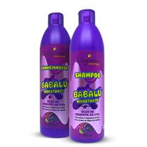Kit Capilar Babalu de Uva Shampoo e Condicionador Maycrene 2x500ml Kit Capilar Babalu de Uva Shampoo e Condicionador Maycrene 2x500ml