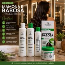 Kit Capilar Bio Instinto Mamona e Babosa Shampoo Condicionador Máscara e Creme Kit Capilar Bio Instinto Mamona e Babosa Shampoo Condicionador Máscara e Creme