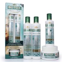 Kit Capilar Botox Efeito Salão 4 peças Alquimia (Resgate da elasticidade para cabelos finos e fragilizados)
