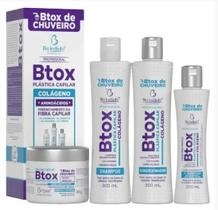 Kit Capilar Btox Plástica Capilar Bio Instinto 4 Itens
