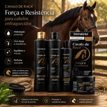 Kit Capilar Cavalo de Raça Bio Instinto Shampoo Condicionador Máscara Crescimento 4 Itens Kit Capilar Cavalo de Raça Bio Instinto Shampoo Condicionador Máscara Crescimento 4 Itens