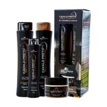 Kit Capilar Cavalo Preto c/ 4 Itens - Bell Corpus Kit Capilar Cavalo Preto c/ 4 Itens - Bell Corpus