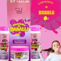 Kit capilar cheirinho de babalu hidratação profunda brilho para todas os tipos de cabelos - SOUL