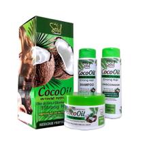 Kit capilar coco oil (3 itens) - soul cosméticos