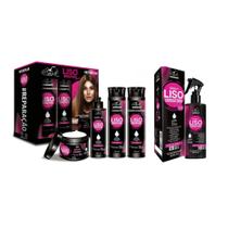 Kit Capilar Completo 4 Itens Belkit + Spray Liso Obrigatório