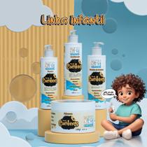 Kit Capilar Completo - Meus Cachinhos -Glatten kids
