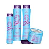 Kit Capilar Completo Meus Cachos Natuza 4 Itens - Natuza Belkit Atacado
