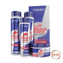 Kit capilar cresce forte com 4 itens para crescimento e fortalecimento em casa