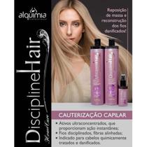 Kit Capilar Discipline Hair Profissional 3 peças Alquimia (Sem Sal, Cauterização e Proteção)