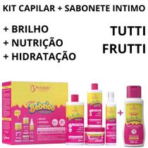 Kit Capilar e Sabonete Líquido Intimo Bebeloo Tutti Frutti!!