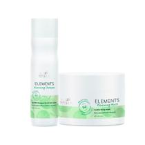 Kit Capilar Hidratação Wella Professionals Elements Renewing - Shampoo e Máscara 150 ml